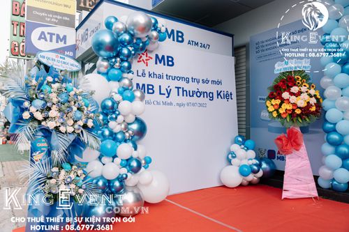 Tổ chức lễ khai trương văn phòng mới cho ngân hàng MB BANK Hoocmon