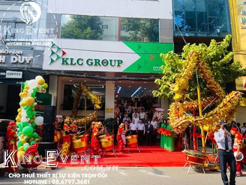 Tổ chức lễ khai trương văn phòng bất động sản KLC Group