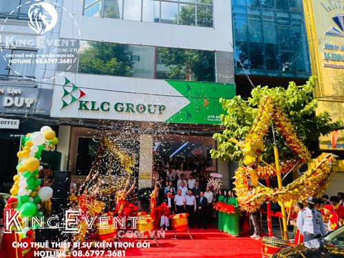 Tổ chức lễ khai trương văn phòng bất động sản KLC Group