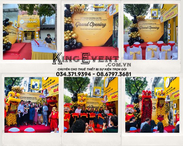 King Event Media tổ chức lễ khai trương trọn gói cho công ty Heramo