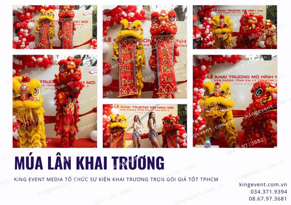 King Event Media tổ chức lễ khai trương giá tốt tại TPHCM