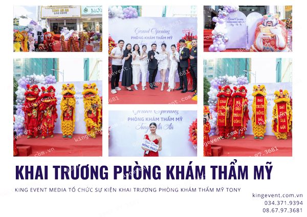 King Event Media tổ chức lễ khai trương trọn gói giá tốt tại TPHCM và các tỉnh