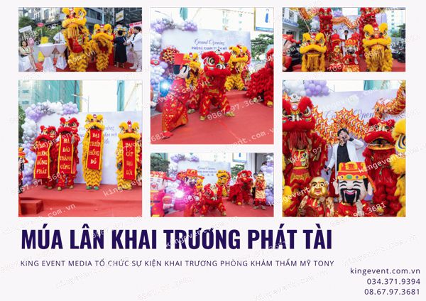 King Event Media tổ chức lễ khai trương giá tốt tại TPHCM