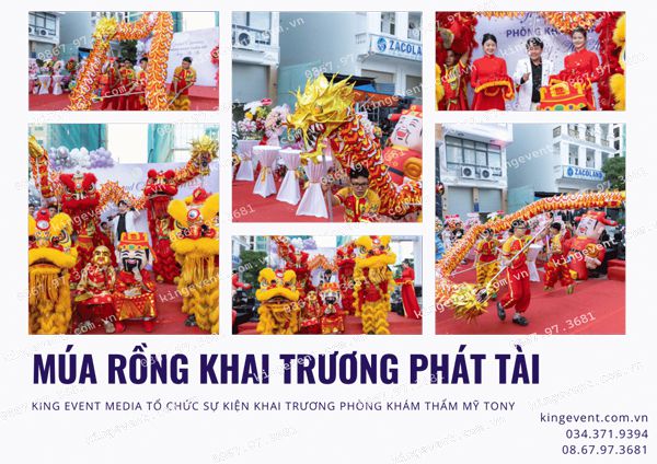 King Event Media tổ chức lễ khai trương trọn gói giá tốt tại TPHCM và các tỉnh