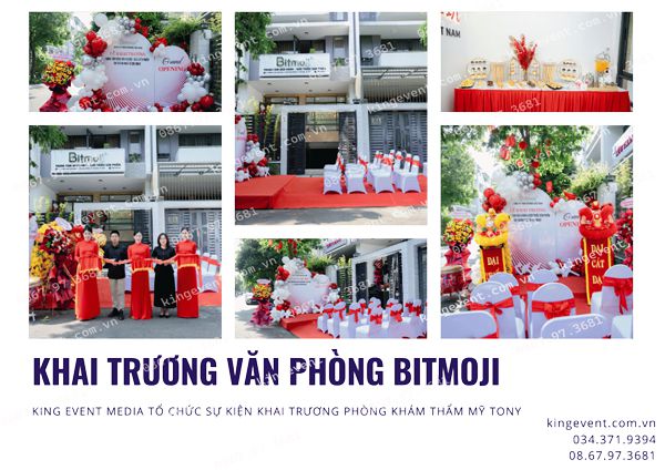King Event Media tổ chức lễ khai trương văn phòng Bitmoji