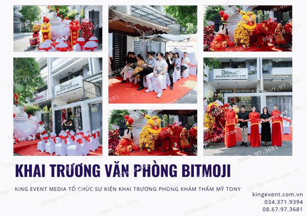 King Event Media tổ chức lễ khai trương trọn gói giá tốt tại TPHCM và các tỉnh