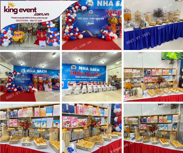 King Event Media tổ chức lễ khai trương nhà sách Thảo Nguyên giá tốt tại TPHCM