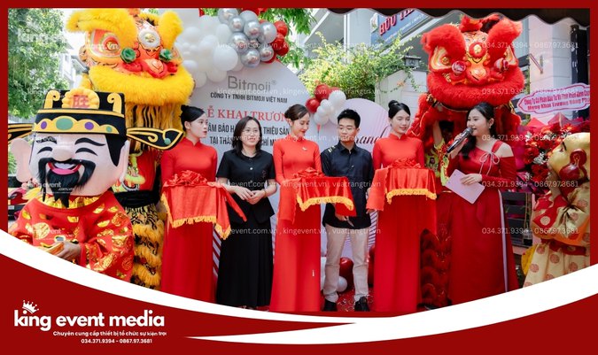 Báo Giá Trang Trí Khai Trương Trọn Gói Giá Tốt TPHCM năm 2026